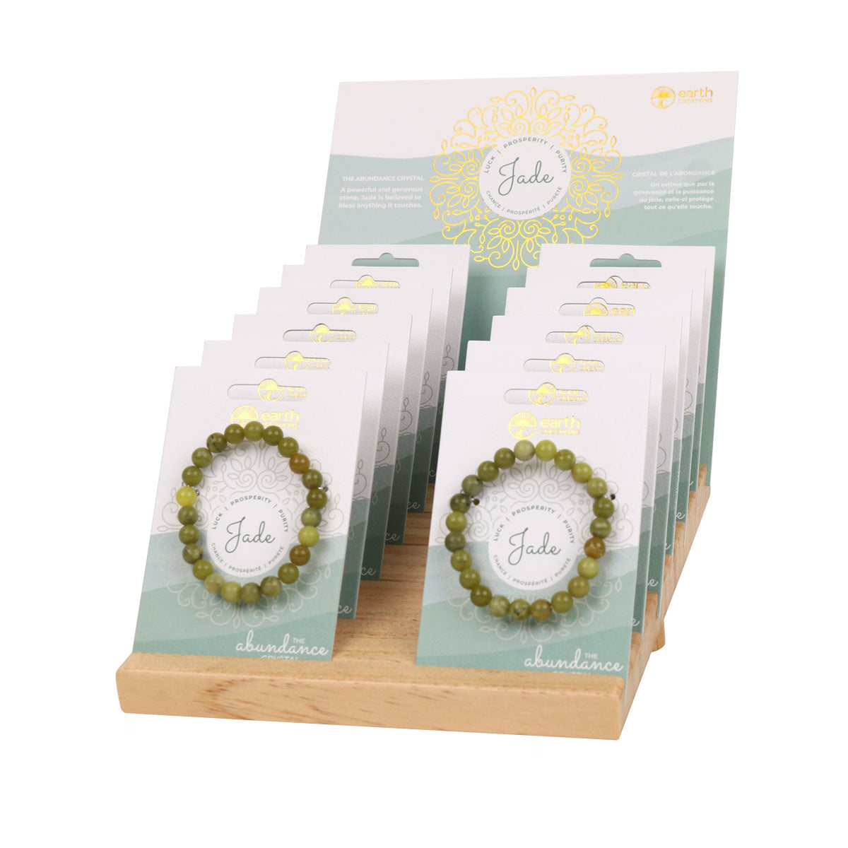 Wholesale Jade Crystal Bracelet by Earth Creations