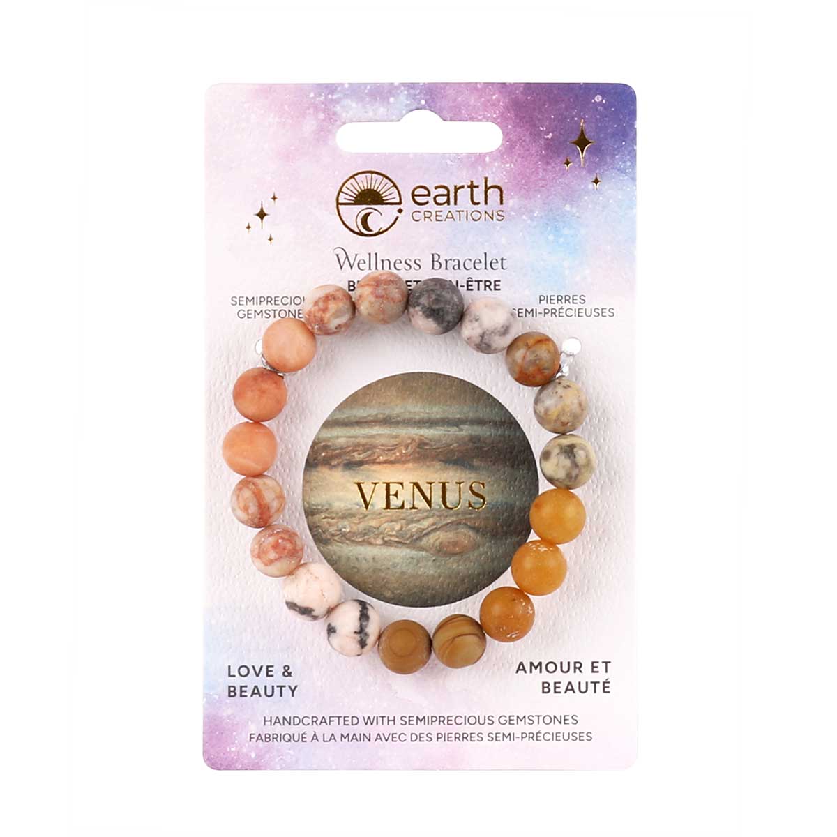 Wholesale Planet Collection Gemstone Bracelets - Displayer of 48