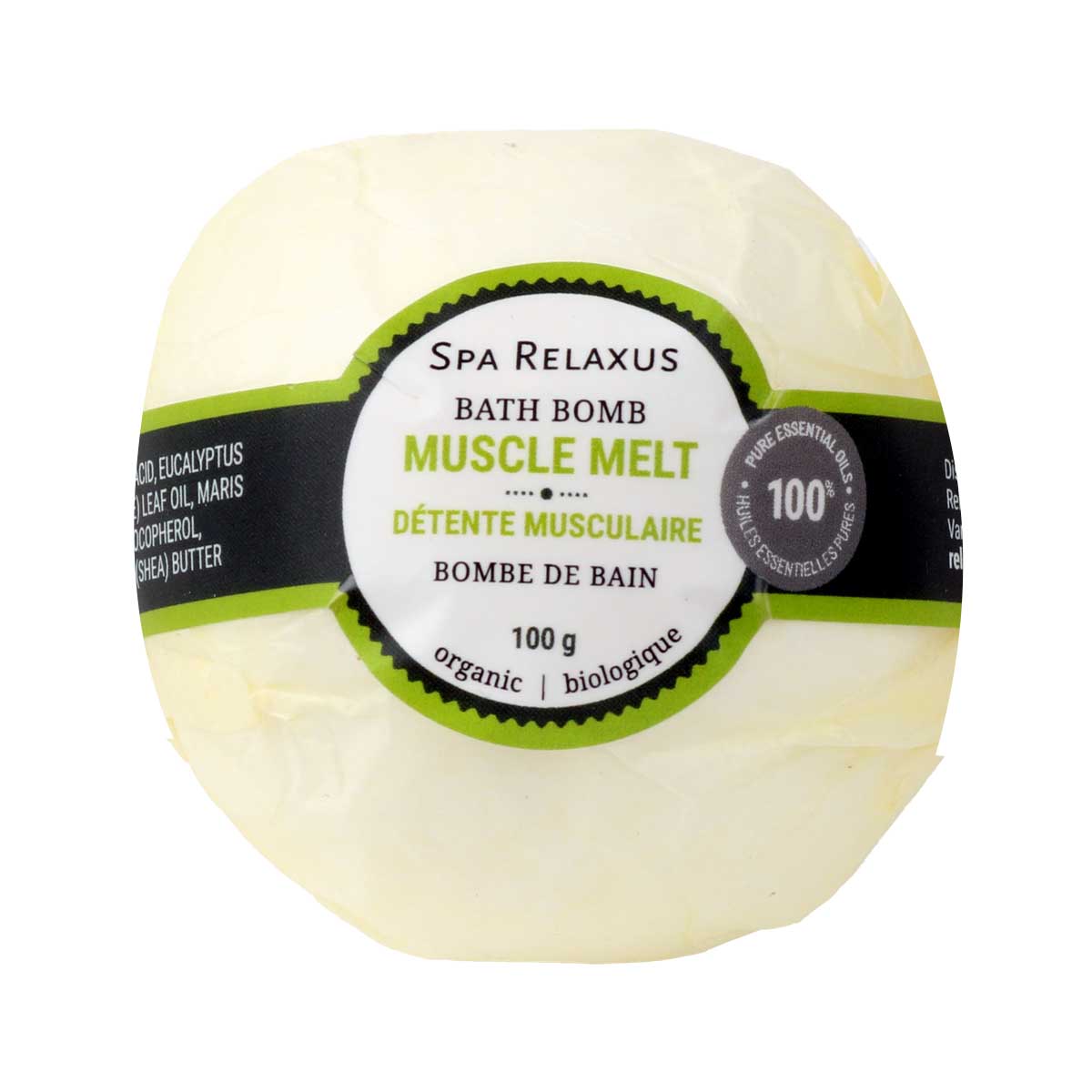 Wholesale Organic Bath Bombs Muscle Melt
