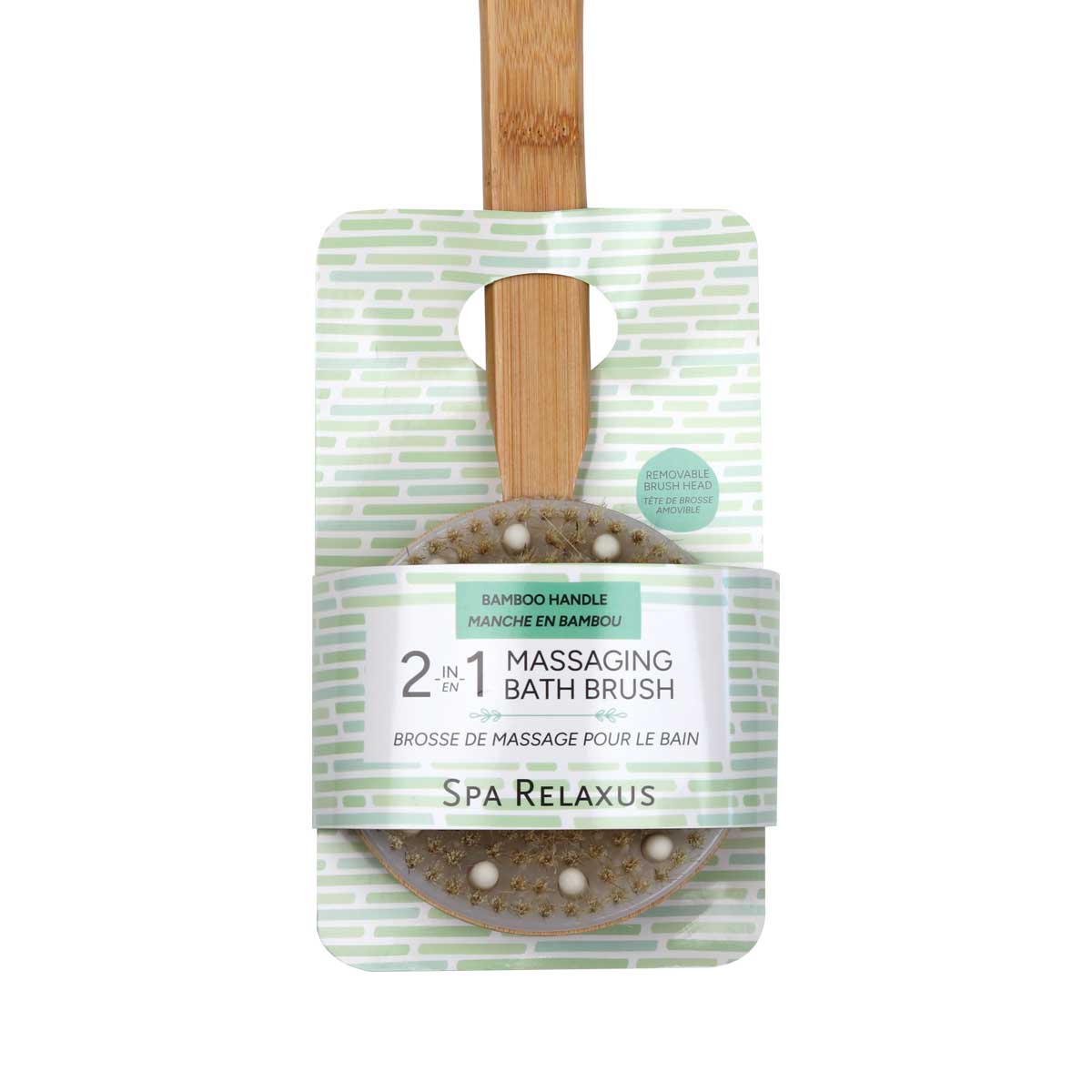 Wholesale 2-in-1 Massaging Bath Brush
