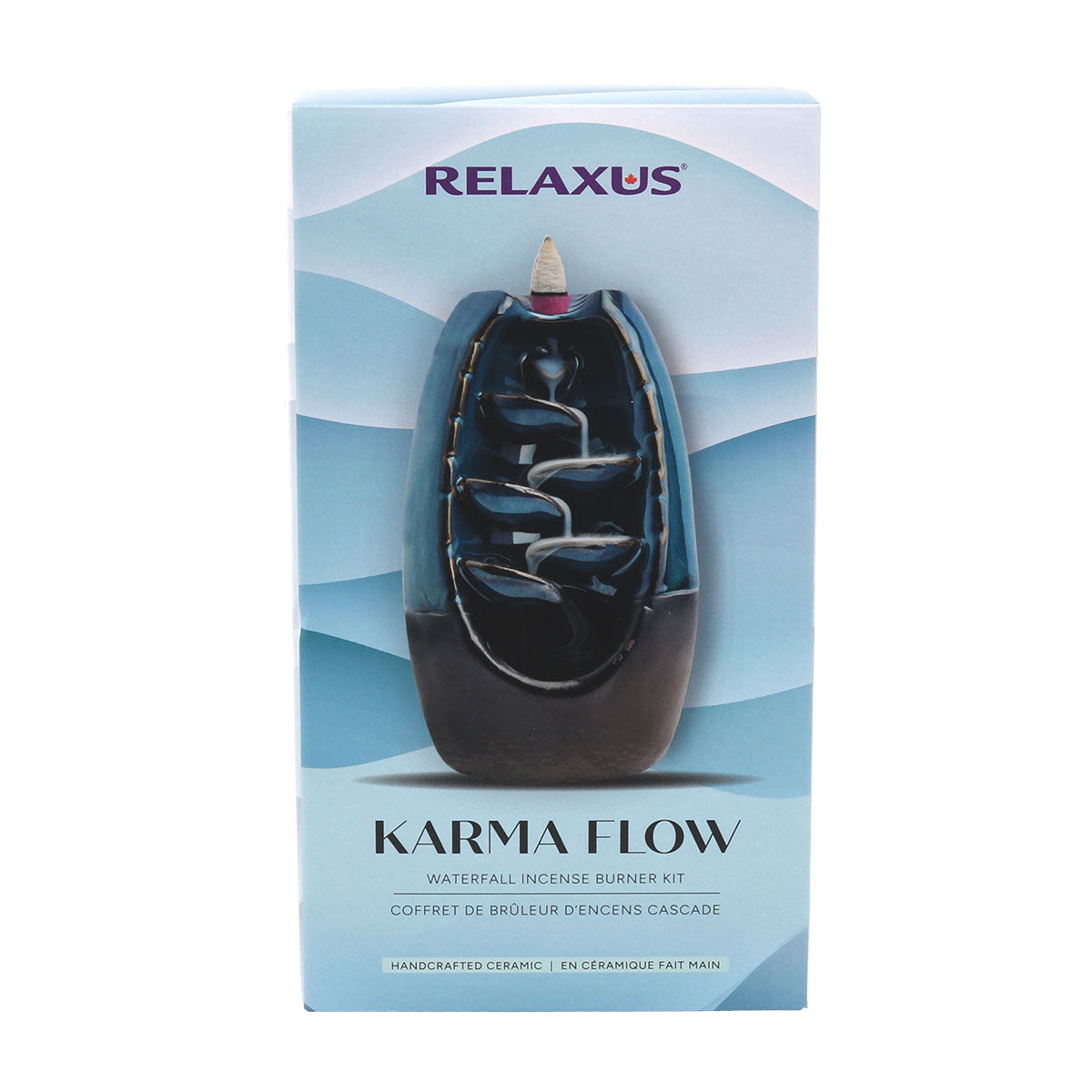 Wholesale Karma Flow Ceramic Waterfall Incense Burner
