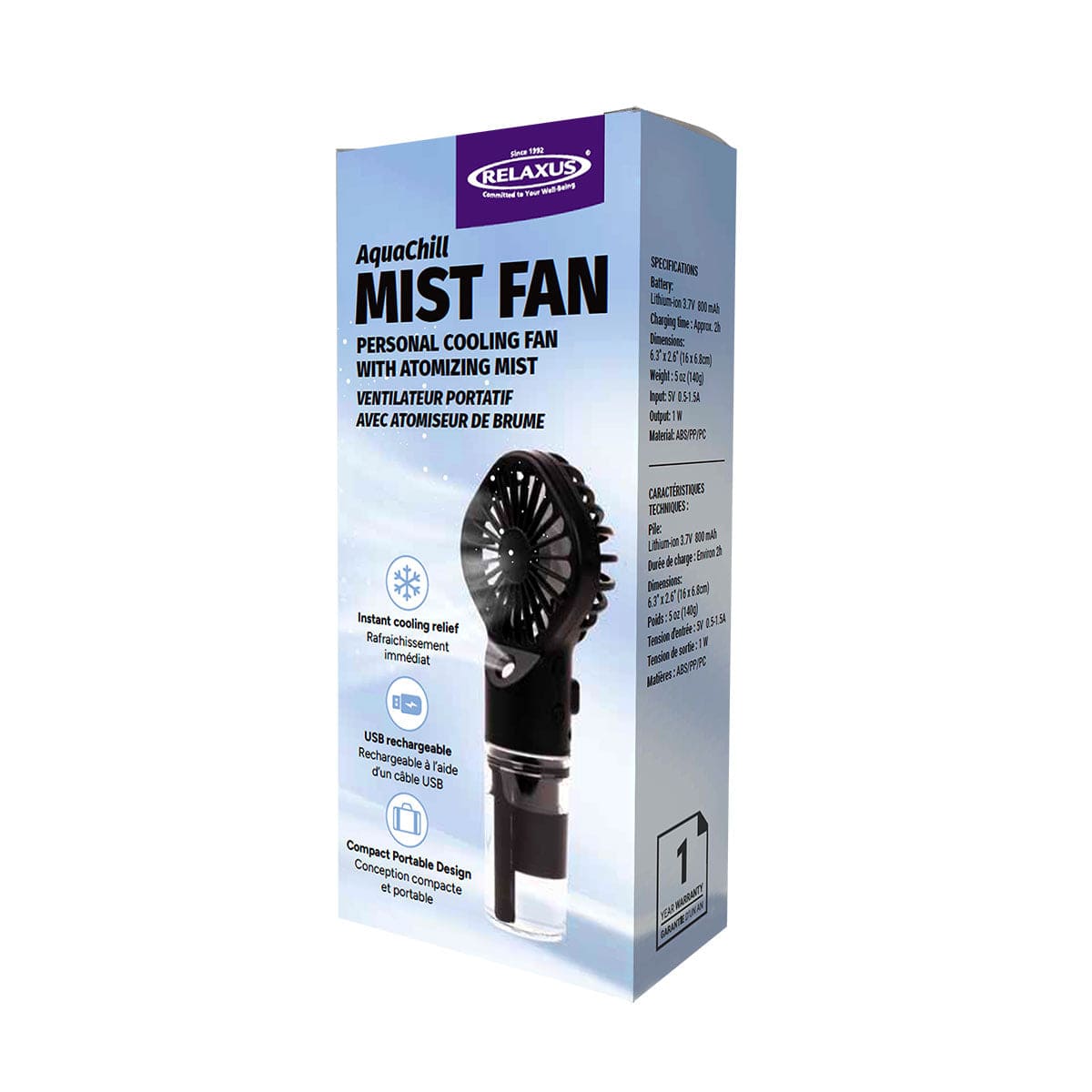 Wholesale AquaChill Mist Fan