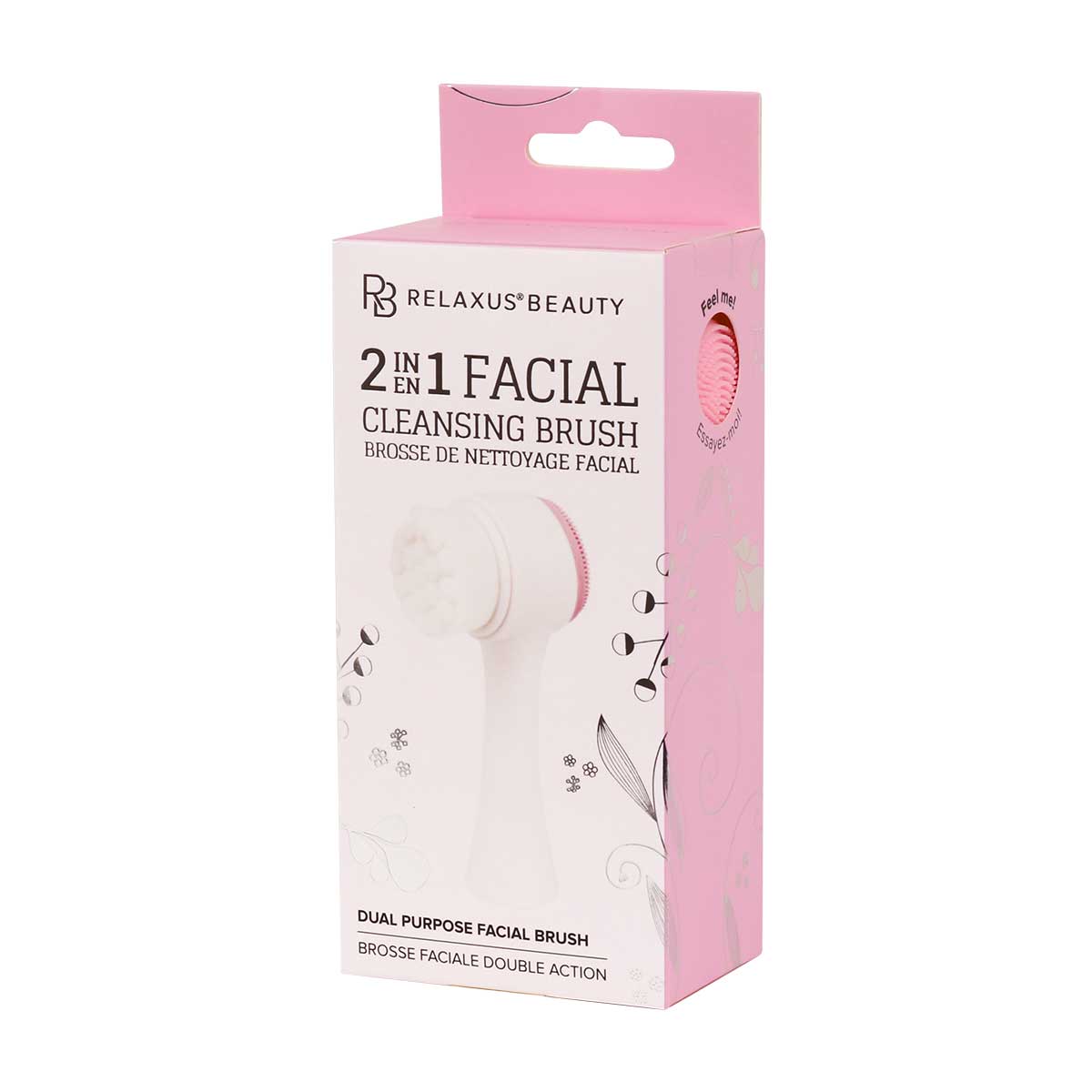 Wholesale 2-in-1 Facial Cleansing and Massage Brush