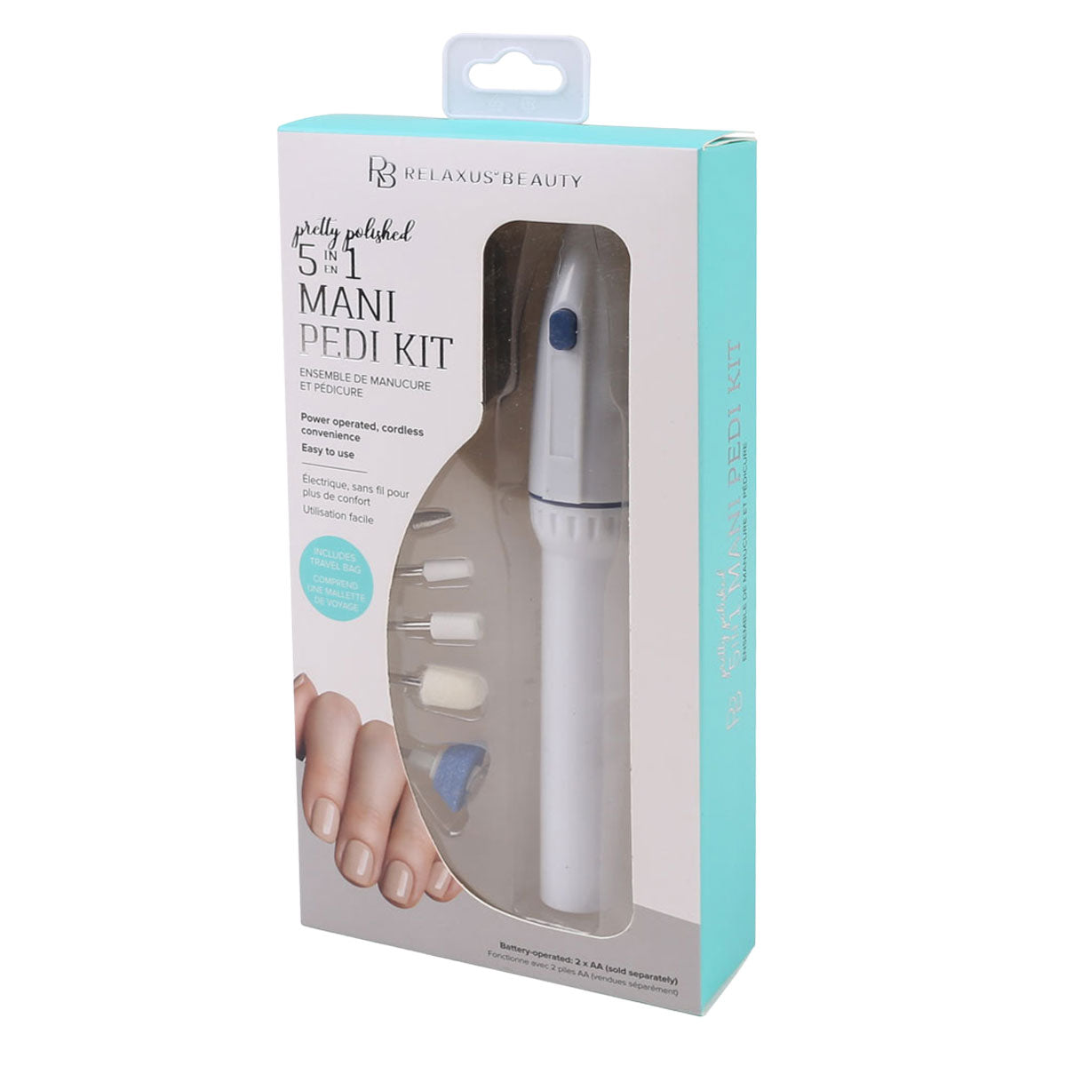 Wholesale Pretty Polished 5-in-1 Mani Pedi Kit