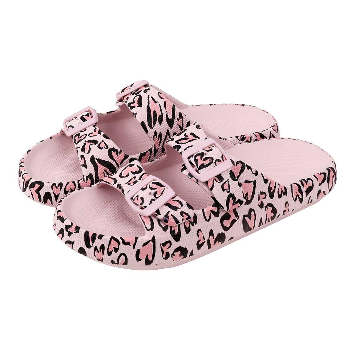 Wholesale Women's Vegan Comfy'z Plus Slides Package Deal (64 Pairs)