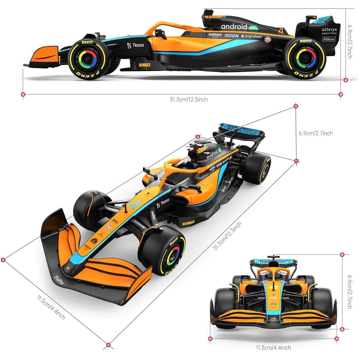 Wholesale RC Car 1:18 McLaren F1 MCL36