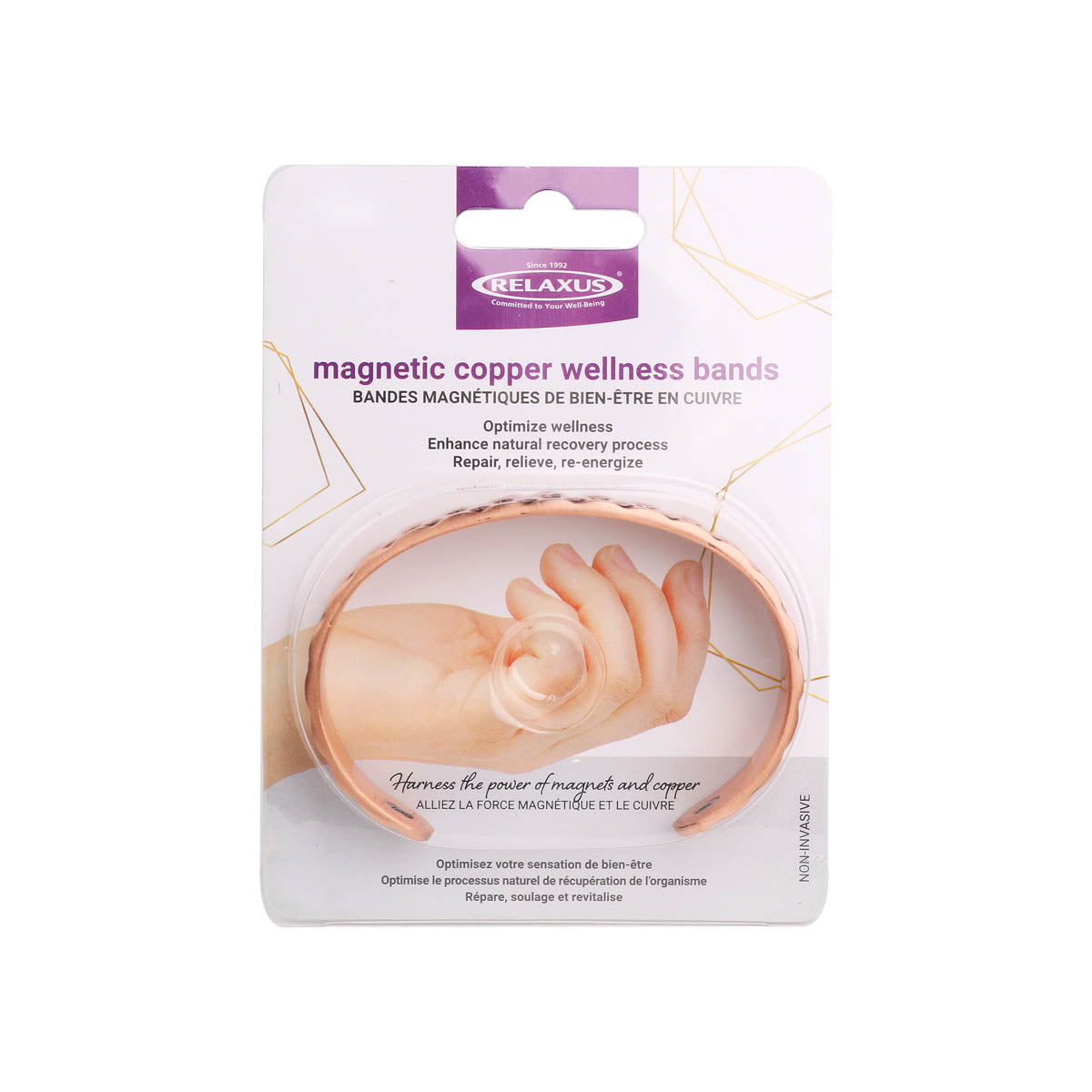 Magnetic Copper Wellness Bands - Copper Tile