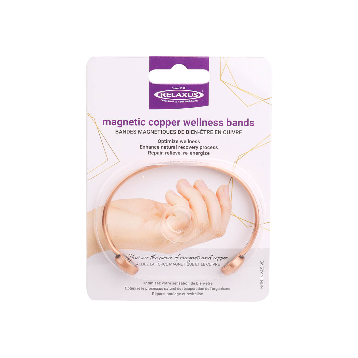 Magnetic Copper Wellness Bands - Classic