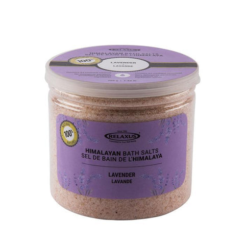 Wholesale Lavender Himalayan Bath Salt Jars (700 g)