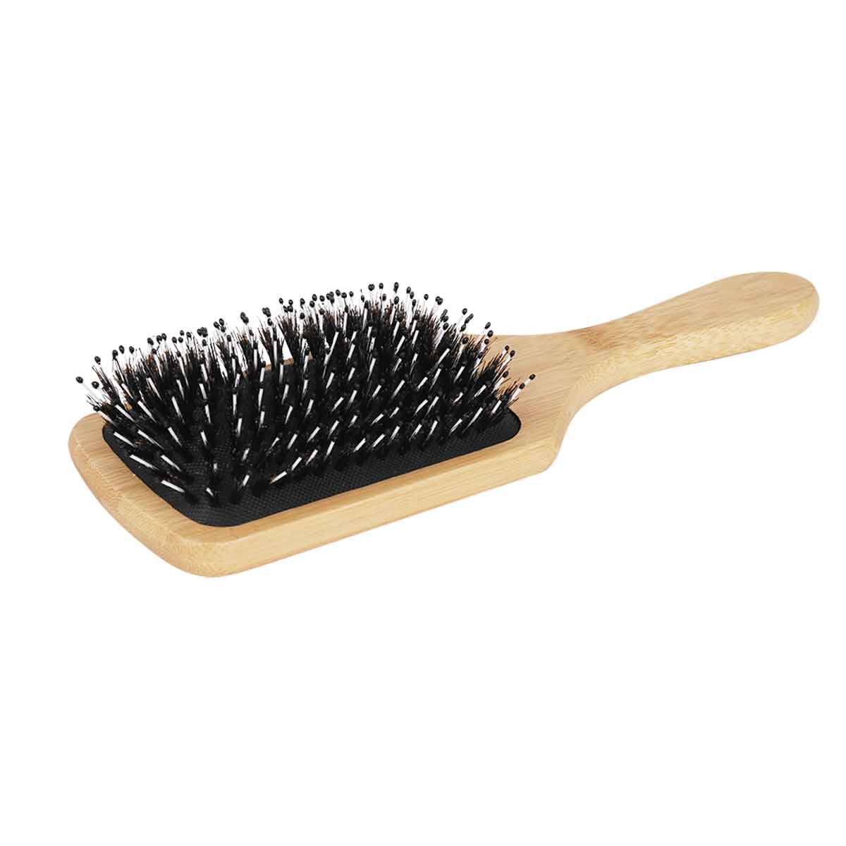 Wholesale Boar & Nylon Bristle Bamboo Paddle Brush
