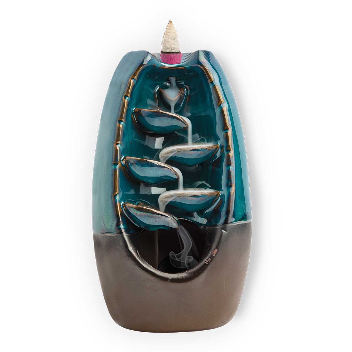 Wholesale Karma Flow Ceramic Waterfall Incense Burner