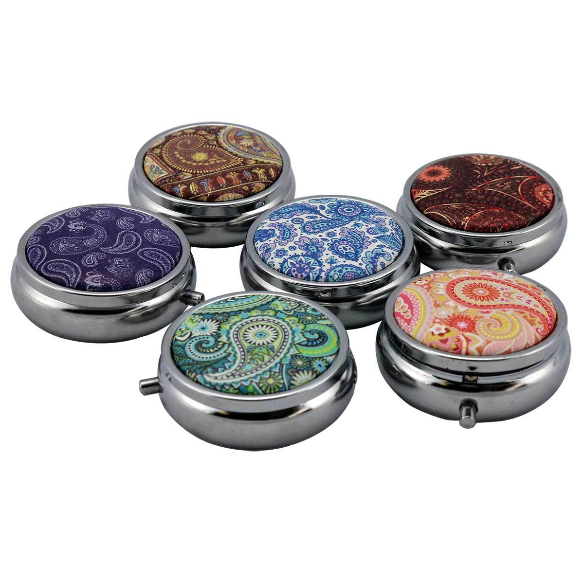Wholesale Paisley Pill Box