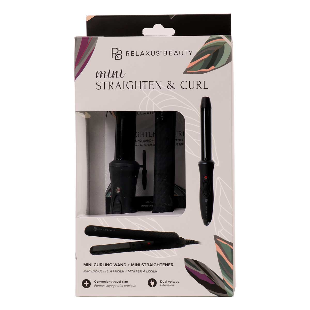 Wholesale Mini Straighten and Curl Styling Duo Set