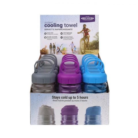 Instant Cooling Towel Displayer of 12