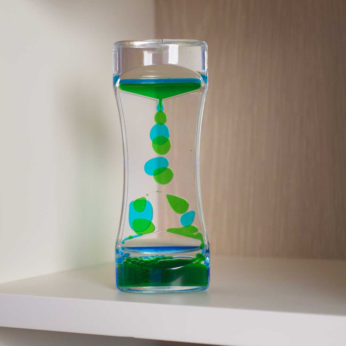 Lava Flow blue/green on shelf