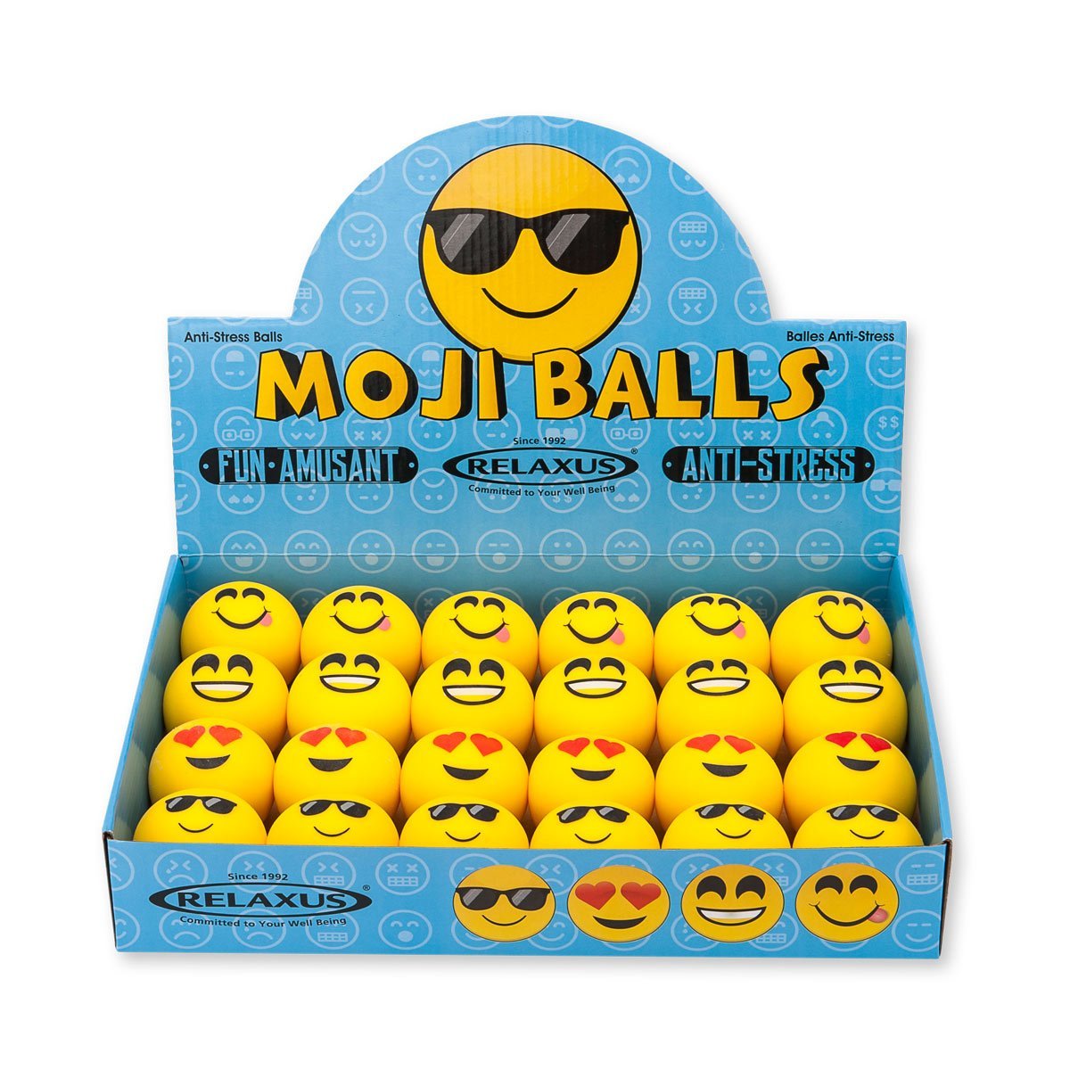 Relaxus Wholesale Moji Balls Small