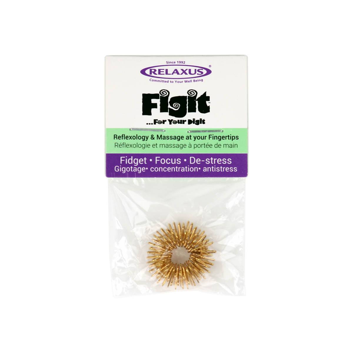 Wholesale Figit Finger Massage Bands - Displayer of 50