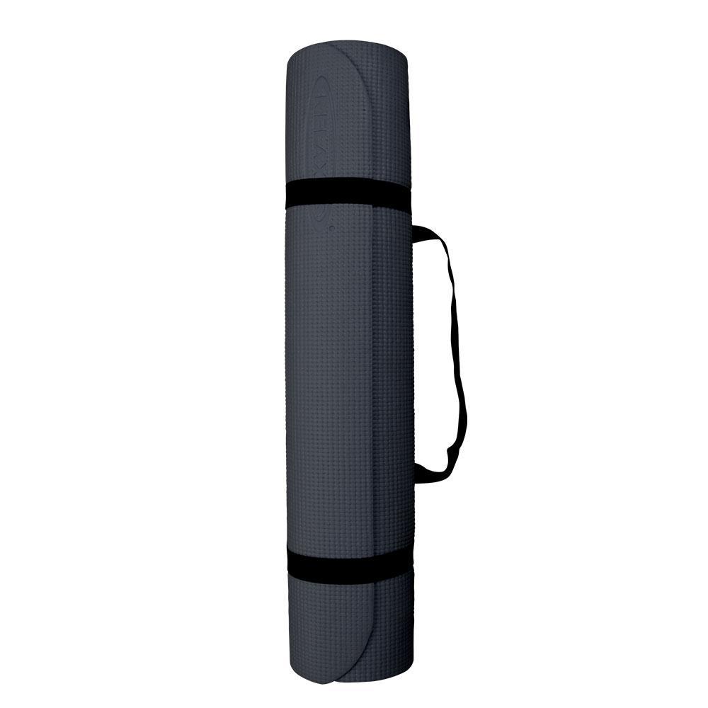 Thick PVC Yoga Mats Grey Relaxus