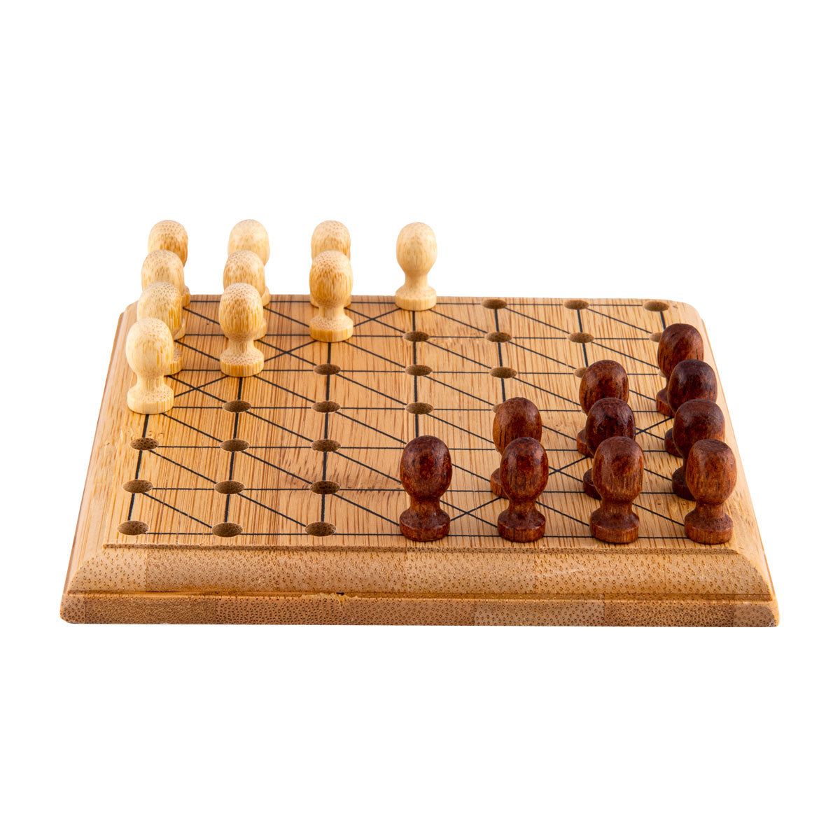 Wholesale Eco Bamboo Board Games Displayer of 18