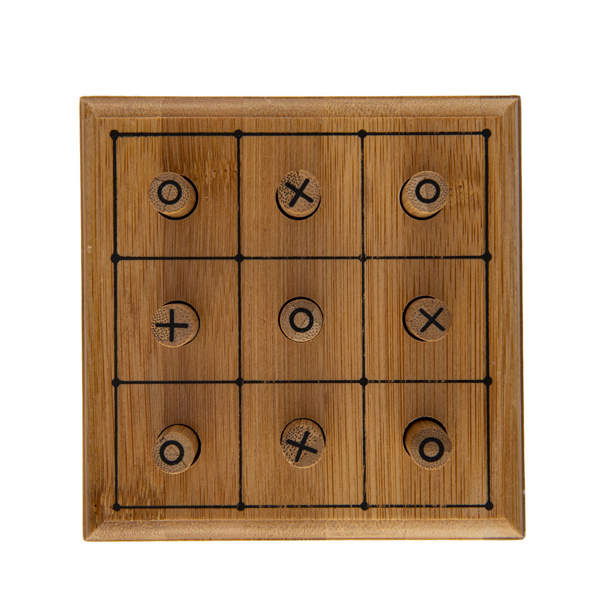 Wholesale Eco Bamboo Board Games Displayer of 18