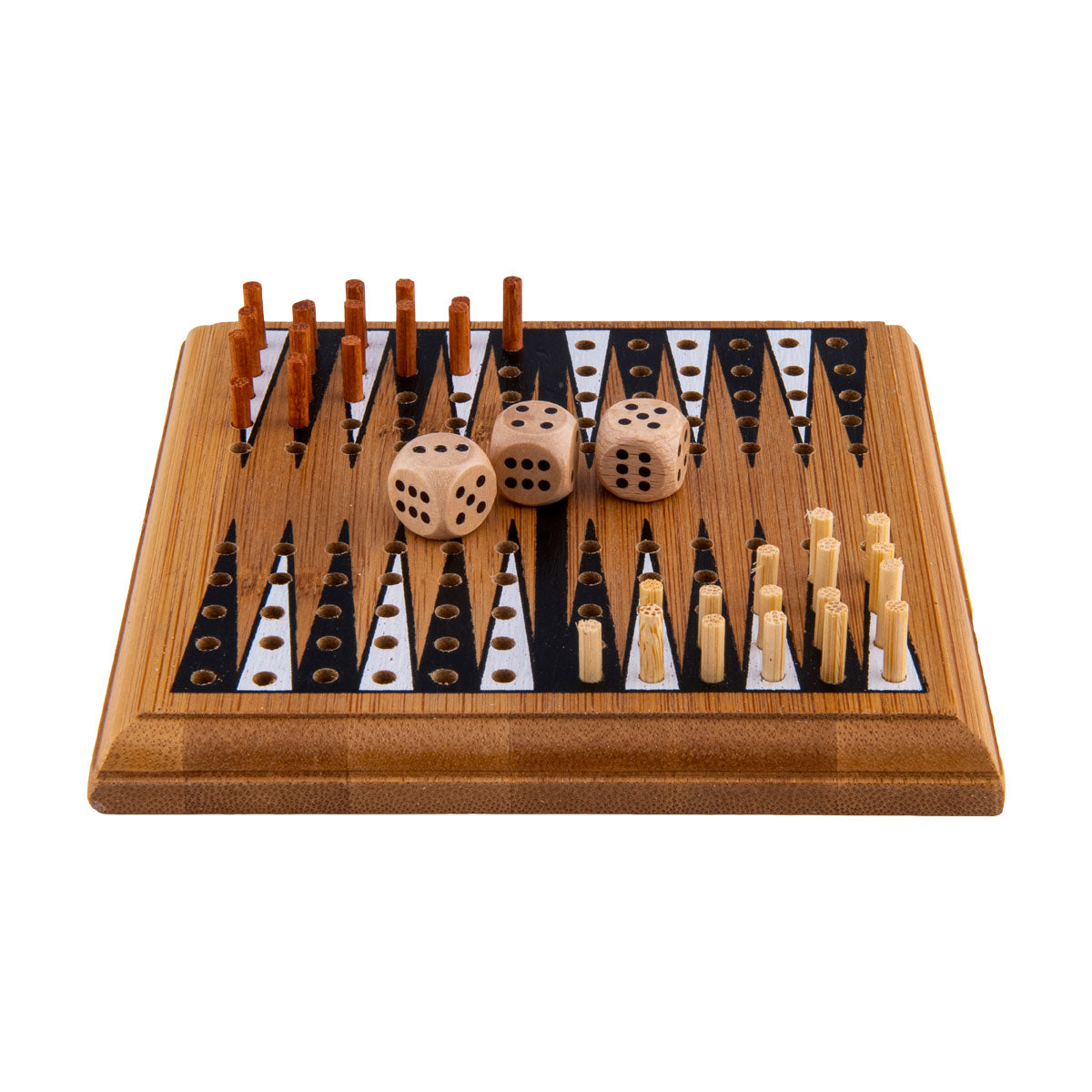 Wholesale Eco Bamboo Board Games Displayer of 18
