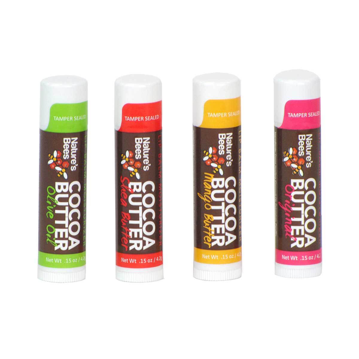 Nature’s Bees Natural Lip Balm Displayer of 48