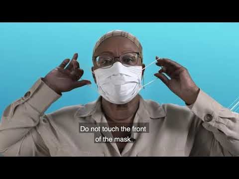 How to use and dispose of a face mask