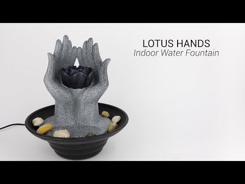 Wholesale Lotus Hands Indoor Water Fountain