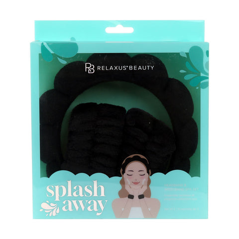 Wholesale Spa Headband and Wristband Set for Women