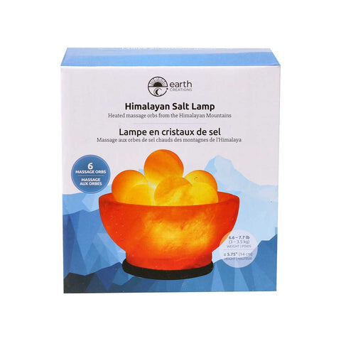 Himalayan Salt Lamp With Massage Balls