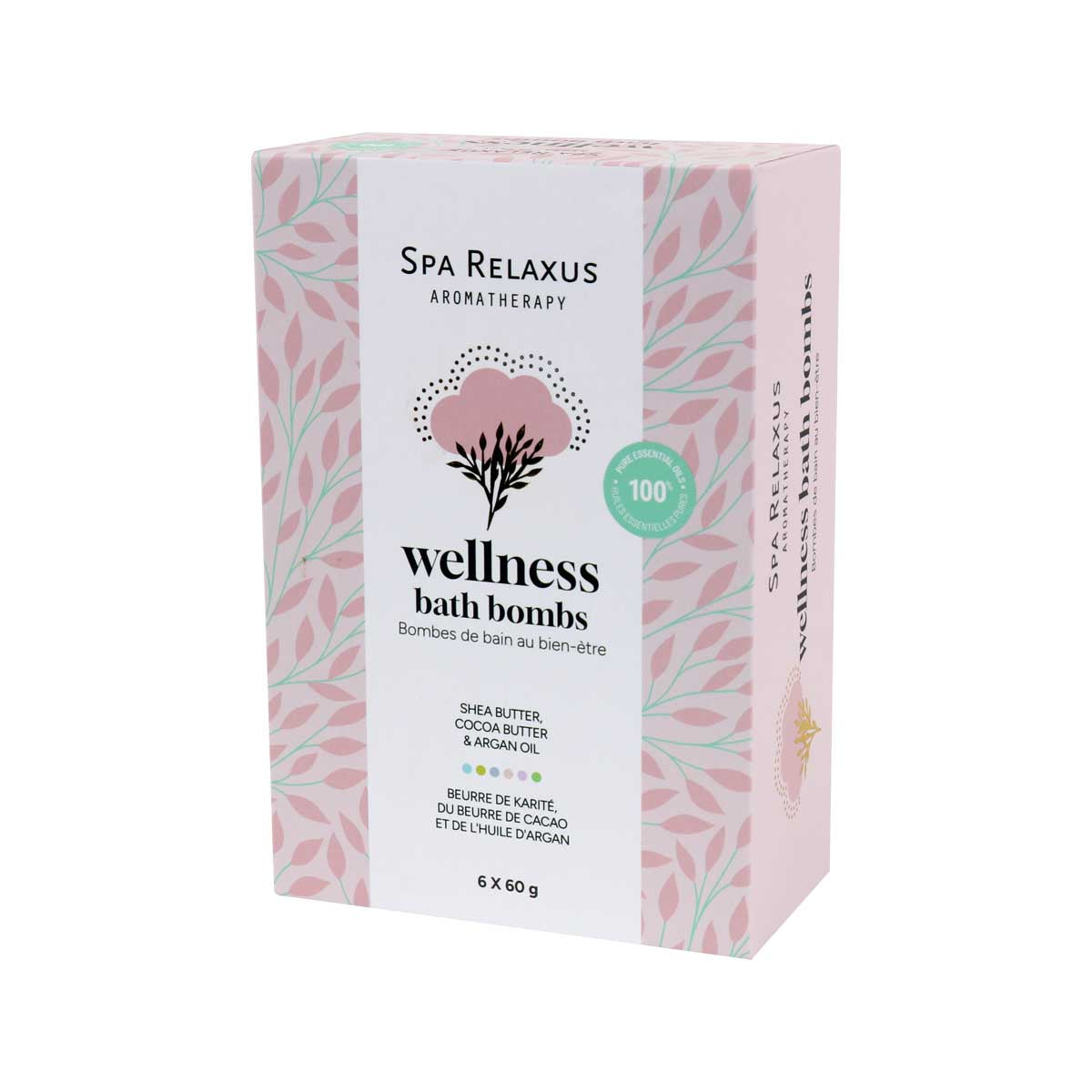 Wholesale - Wellness Bath Bombs Gift Set (6 X 60g) – Relaxus Wholesale USA