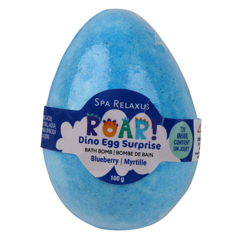 Wholesale Dino Egg Surprise Bath Bombs (3 x 100g) - Displayer of 6