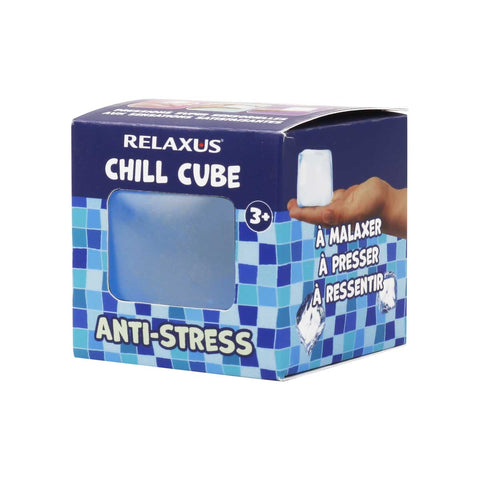 Wholesale Chill Squishy Cube Sensory Toy  - Displayer of 12
