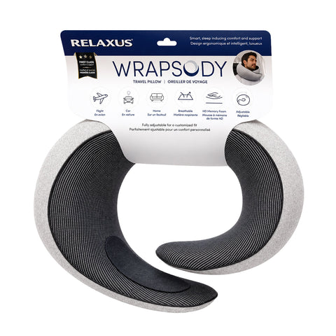 Wrapsody adjustable memory foam travel pillow Memory foam travel pillow with ergonomic raised sides Wrapsody travel pillow with front closure Adjustable neck pillow with breathable fabric Travel pillow with removable washable cover High-density memory foam neck pillow Wrapsody travel pillow with hook-and-loop closure
Compact memory foam travel pillow for home and travel