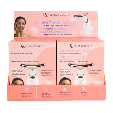 Wholesale LED Light Therapy Face Massager 
