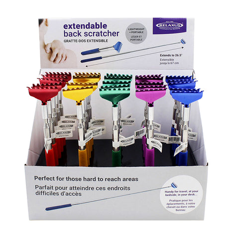Wholesale Extendable Back Scratchers Displayer of 25