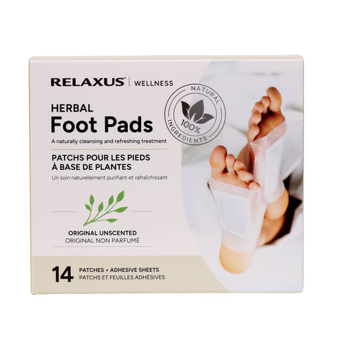 Wholesale Herbal Detox Foot Pads Displayer of 6