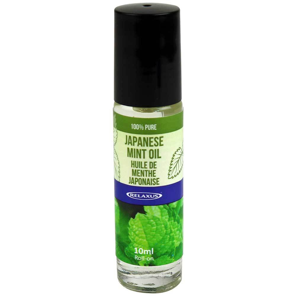 Wholesale Japanese Mint Oil 10 ml Roll-On Displayer of 24