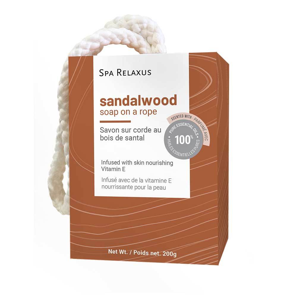 Wholesale Sandalwood Soap on a rope (300 g)