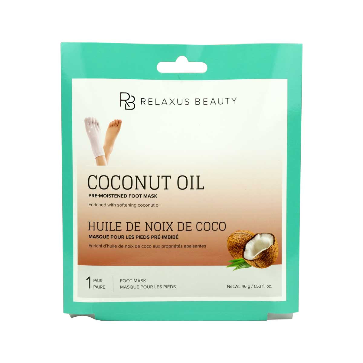 Foot Masks coconut oil