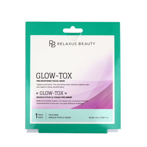 Wholesale Glow Tox Face Mask Displayer of 12
