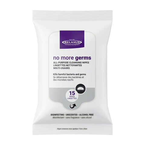 Wholesale No More Germs Anti-Bacterial Cleansing Wipes  