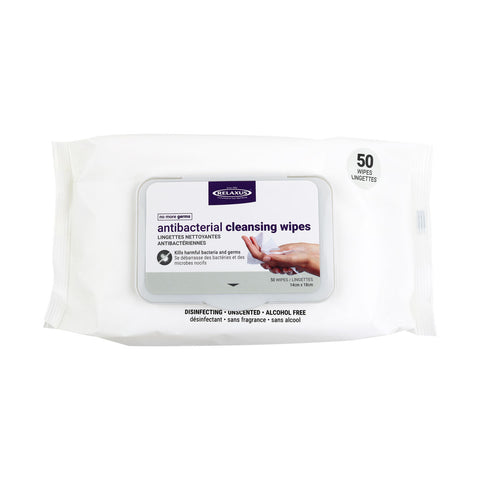 Wholesale No More Germs Cleansing Wipes (50-Pack)