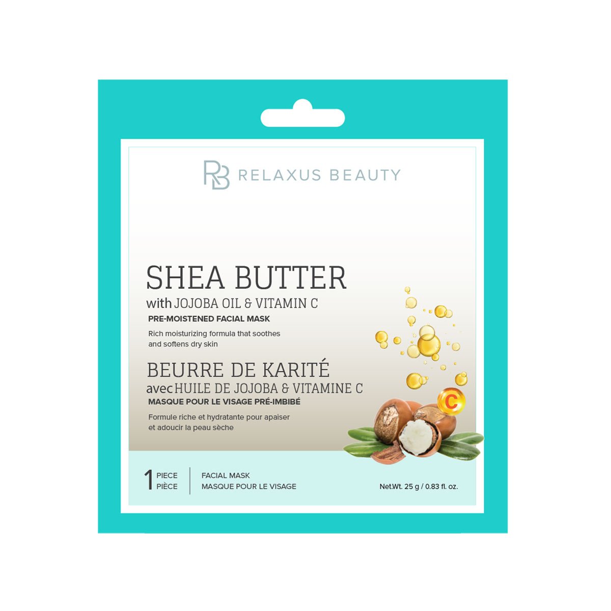 Wholesale Shea Butter With Jojoba + Vitamin C Face Mask