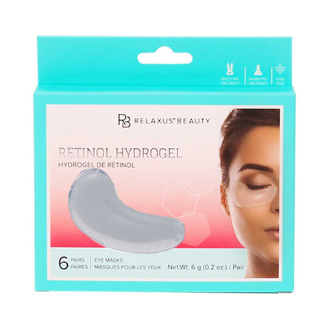 Wholesale Retinol Hydrogel Eye Masks - Displayer of 12