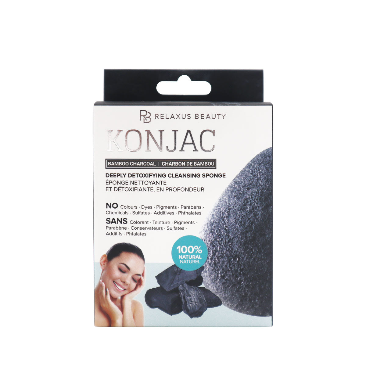 Wholesale Bamboo Charcoal Konjac Cleansing Sponge