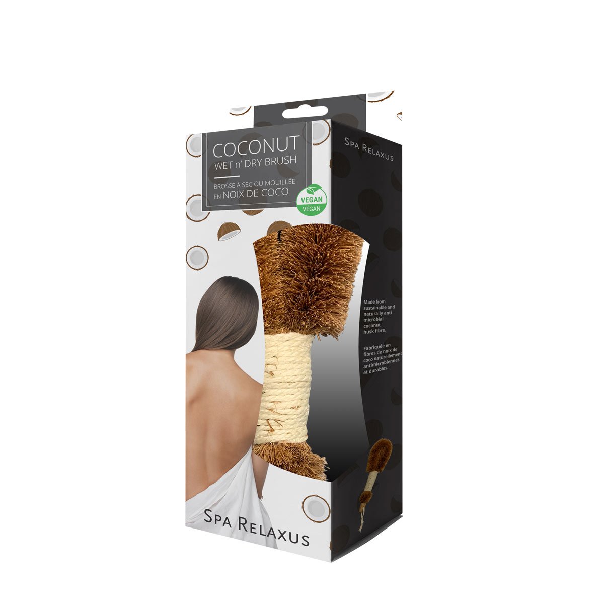 Wholesale Coconut Wet n' Dry Brush