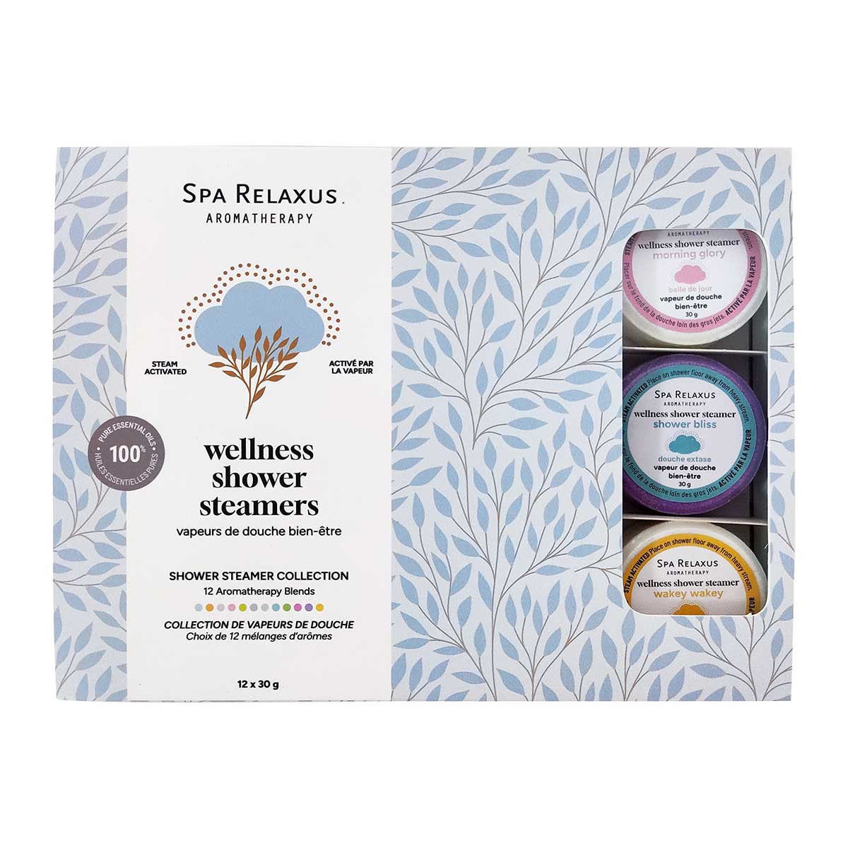 Wholesale Wellness Shower Steamers 12-Piece Gift Set