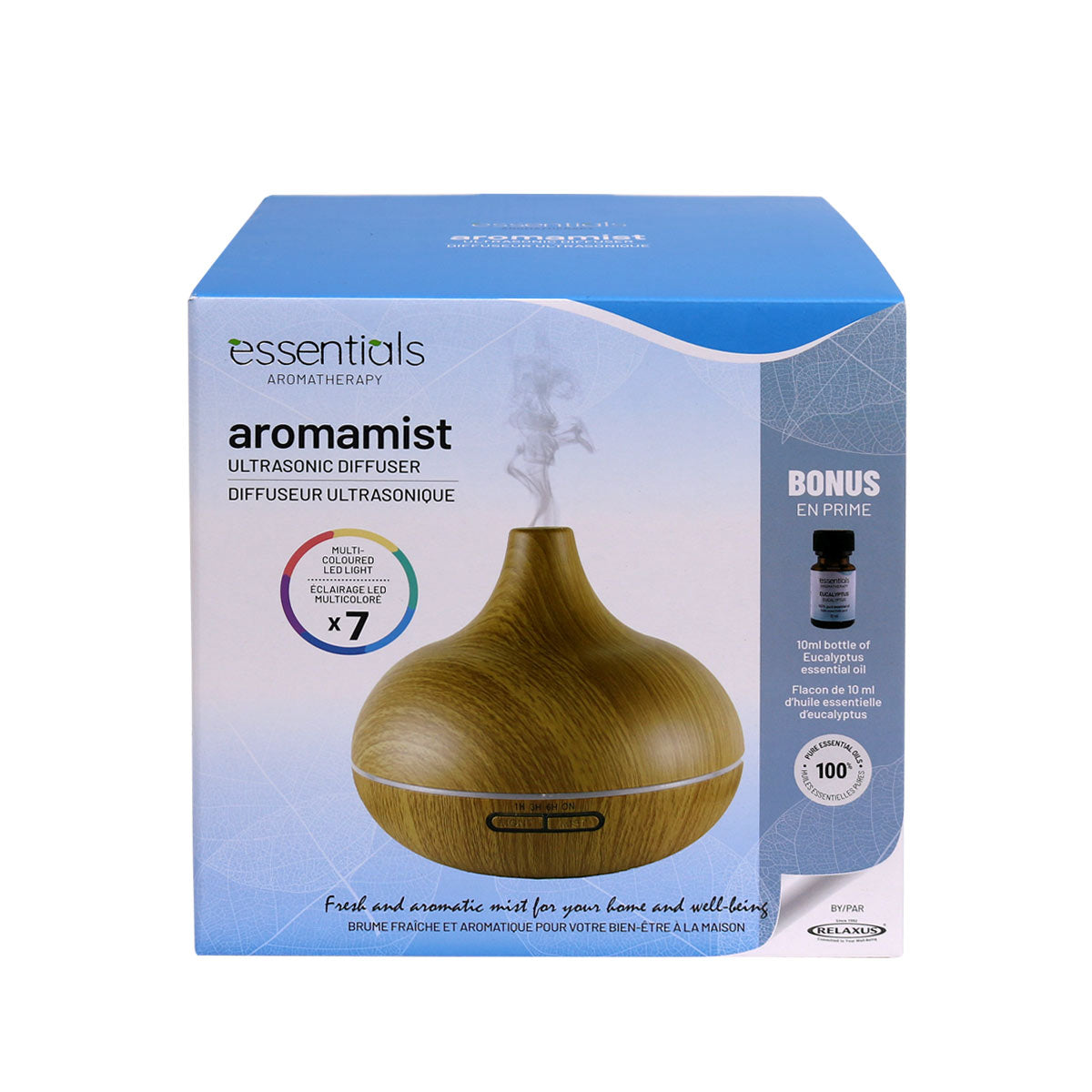 Wholesale Aromamist Essential Oil Diffuser + 1 x 10ml Eucalyptus Essential Oil