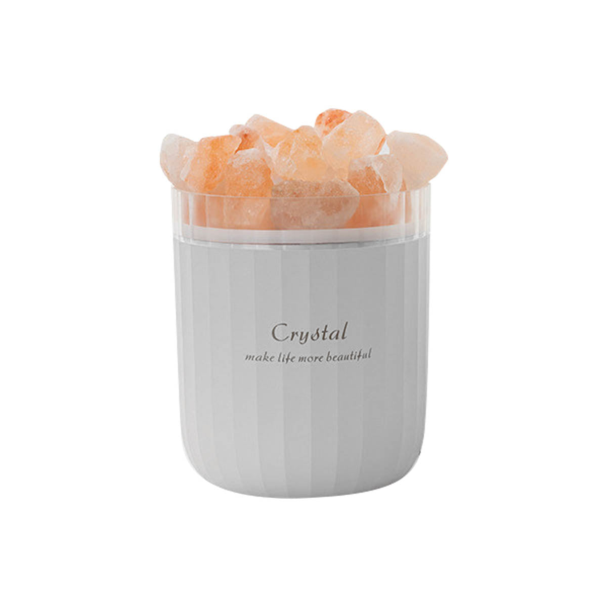 Mini Himalayan Salt Diffuser white
